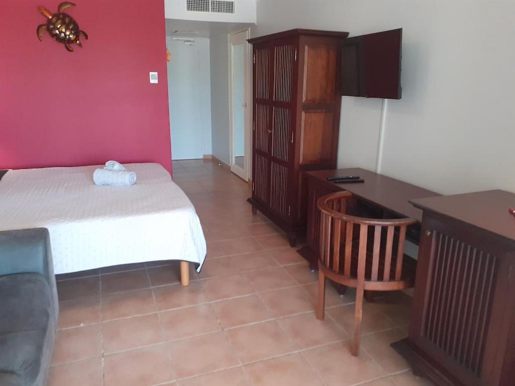 Studio Village Vacances,Vue Mer, Plage A 30M ,Wifi A Sainte Anne Екстер'єр фото